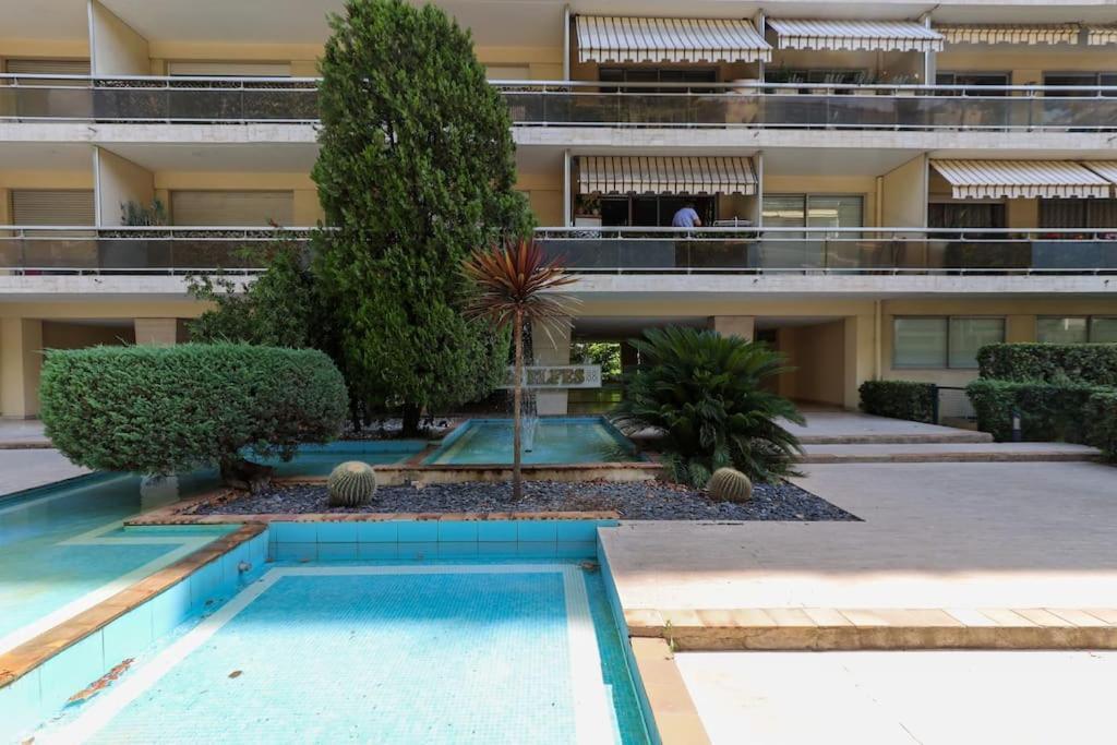 Cosy Appartement, Centre-Ville Cannes, Terrasse, Clim Buitenkant foto